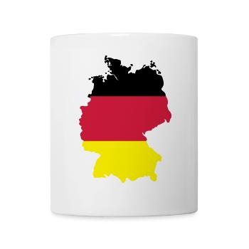 Deutschland - Tasse - Weiß - Vorne