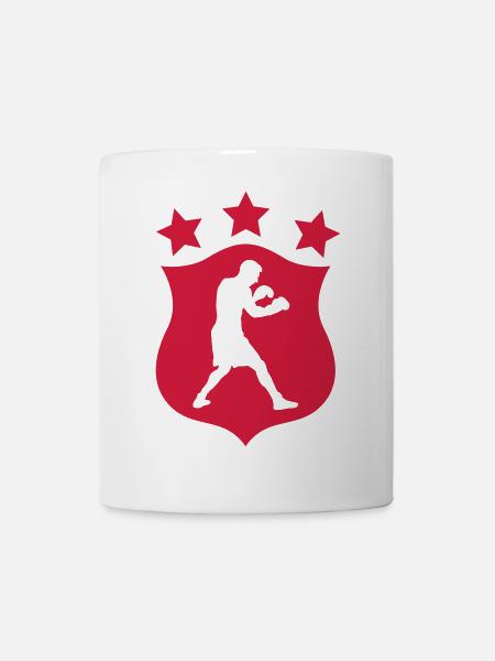 Boxing / Boxen / Boxe - Mug blanc - blanc