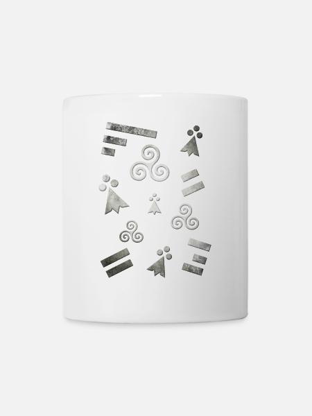 Breizh Bretagne Blanc 2 - Mug blanc - blanc