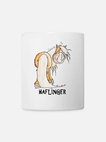 Happy Haflinger - Tasse - Weiß