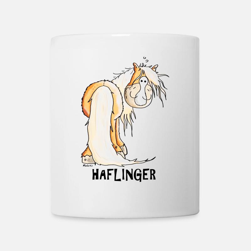 Happy Haflinger - Tasse - Weiß