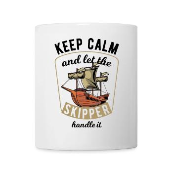 Keep Calm Sailing - Tasse - Weiß - Vorne