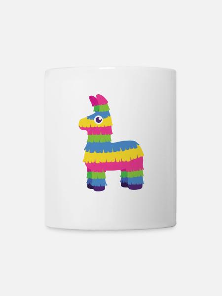 Pinata - Figur - Fiesta - Tasse - Weiß