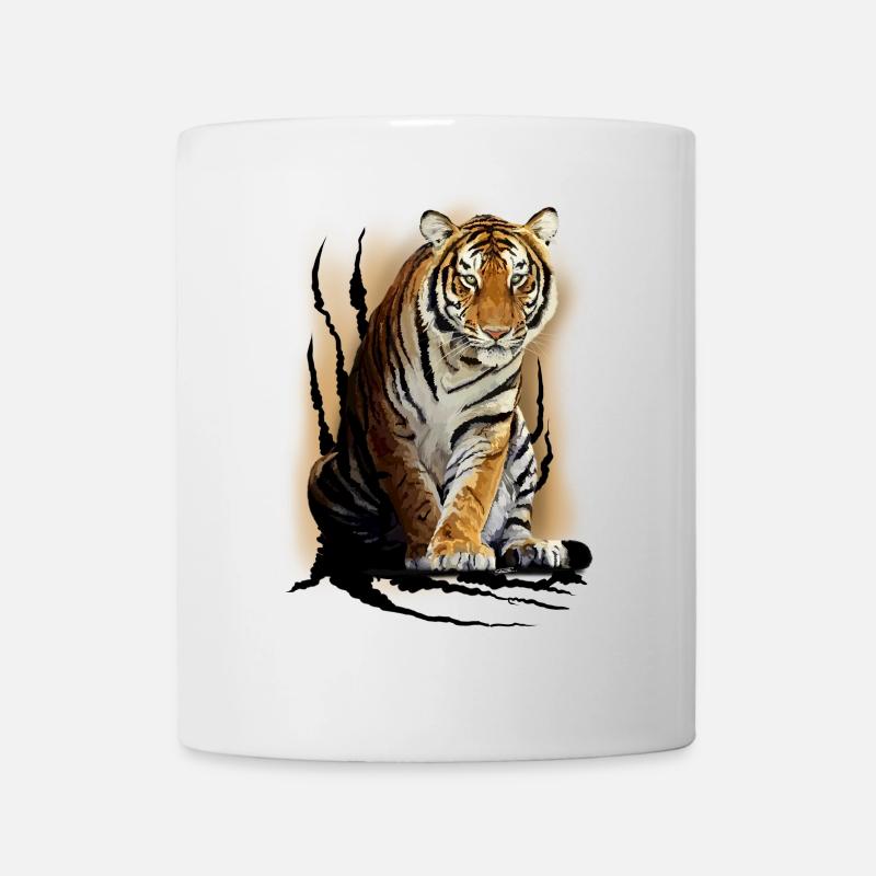 tiger - Mug - white