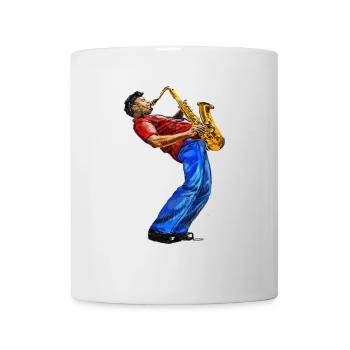 Saksofonist - Mug - white - Front