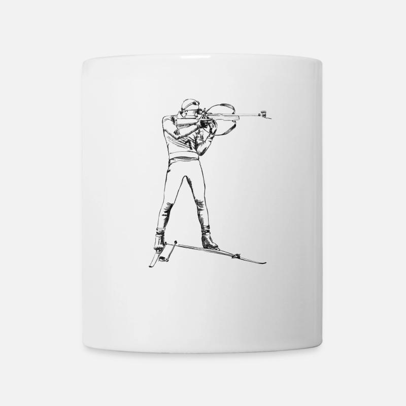 biathlon - Mug - white