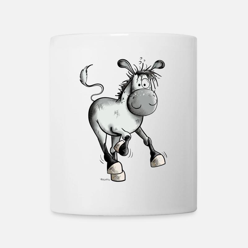 Running Donkey - Mug - white