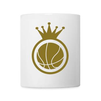 Basketball - Basket Ball - Game - Sport - Player - Tasse - Weiß - Vorne