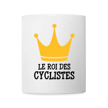 Cyclisme / Cycliste / Vélo / VTT / BMX - Mug blanc - blanc - Devant