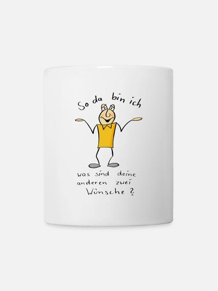So da bin ich - Tasse - Weiß