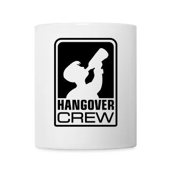 hangover crew logo - Tasse - Weiß - Vorne