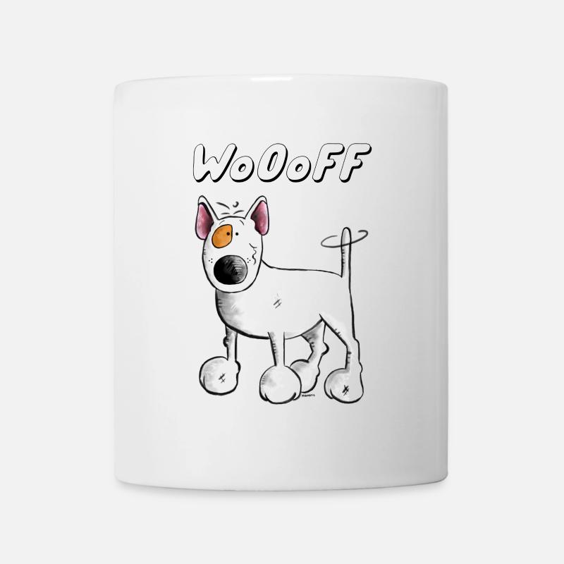 Wooff Bullterrier - Mug - white