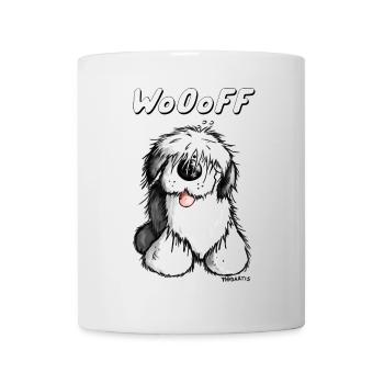 Woooff Bobtail - Tasse - Weiß - Vorne
