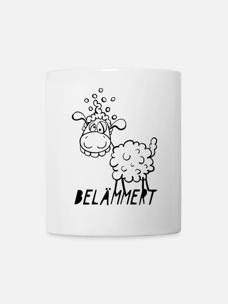 Schaf ist Belämmert - Tasse - Weiß