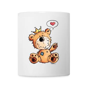Love Bear - Teddy - Funny - Comic - Cute - Mug - white - Front