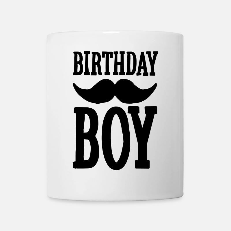 Birthday Boy Hipster - Mug - white
