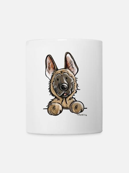 Mignon Malinois - Chien - Chiens - Mug blanc - blanc