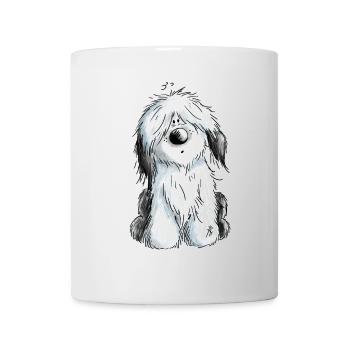 Süßer Bobtail - Bobtails - Old English Sheepdog - Tasse - Weiß - Vorne