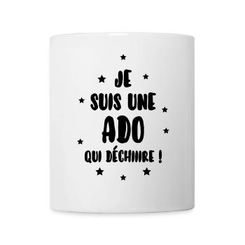 Teenager / Jugendliche / Jugendlicher / Kind - Tasse - Weiß - Vorne
