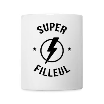 Parrain / Marraine / Filleule / Filleul / Baptême - Mug blanc - blanc - Devant