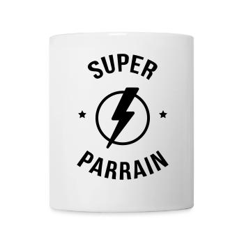 Oncle / Super Parrain / Tonton / Naissance / Bébé - Mug blanc - blanc - Devant