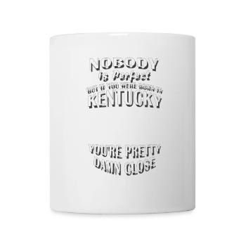 BORN IN KENTUCKY / Bluegrass State - Mug - white - Front