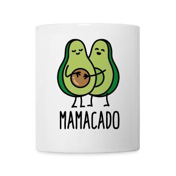 Mamacado Enceinte mère Avocat grossesse cadeau - Mug blanc - blanc - Devant