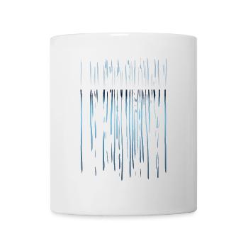 Lines pattern - horizon - Mug - white - Front