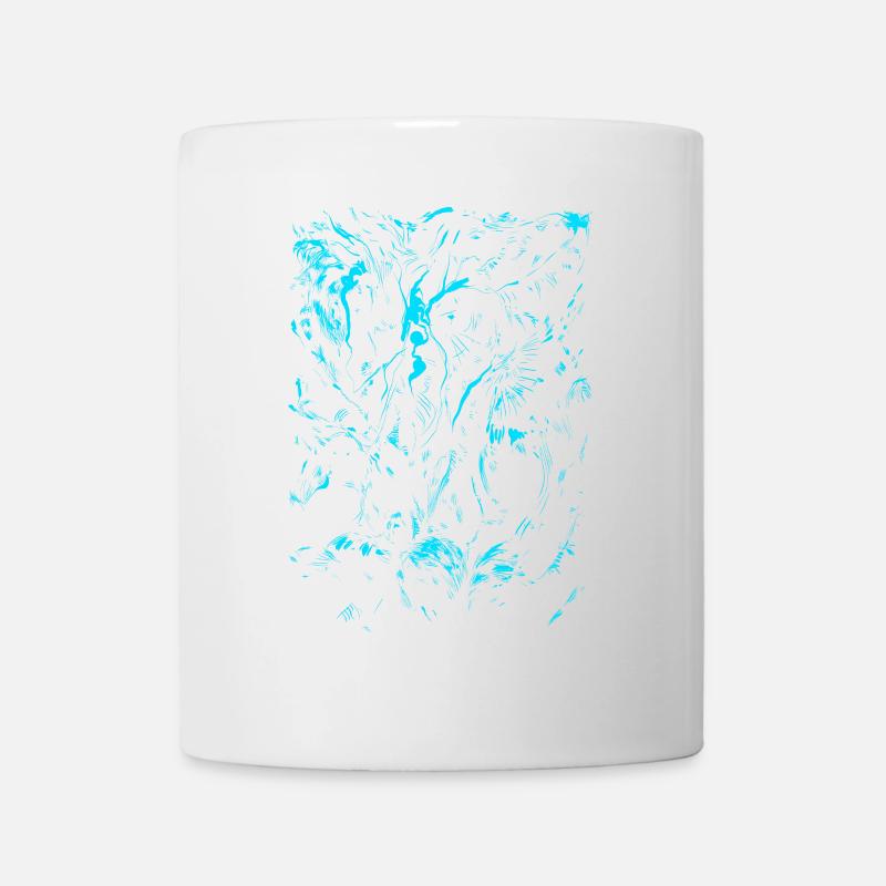 Chutullu - Lovecraft / Abstract Horror - Mug blanc - blanc