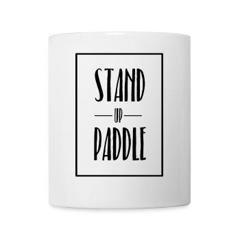 Stand up Paddle Sup Surf Sport - Mug blanc - blanc - Devant