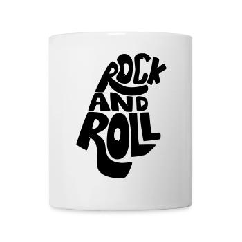 Rock and Roll, musique, musicien guitariste guitare * - Mug blanc - blanc - Devant