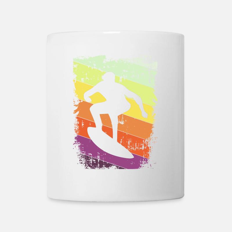 Surfer Surfen - Tasse - Weiß