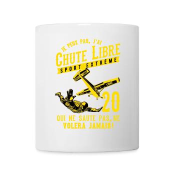 Chute Libre Sport Extrême 2020 - Mug blanc - blanc - Devant