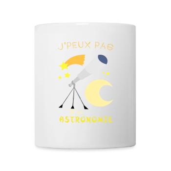 I can't I have astronomy - Mug - white - Front