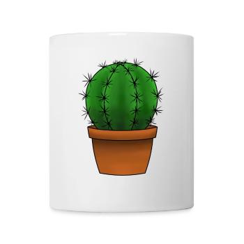 Cactus - Mug blanc - blanc - Devant
