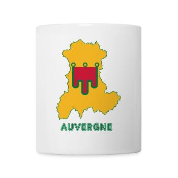 Auvergne - Mug blanc - blanc - Devant