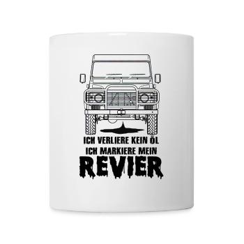 Defender lustig funny Geschenk - Tasse - Weiß - Vorne