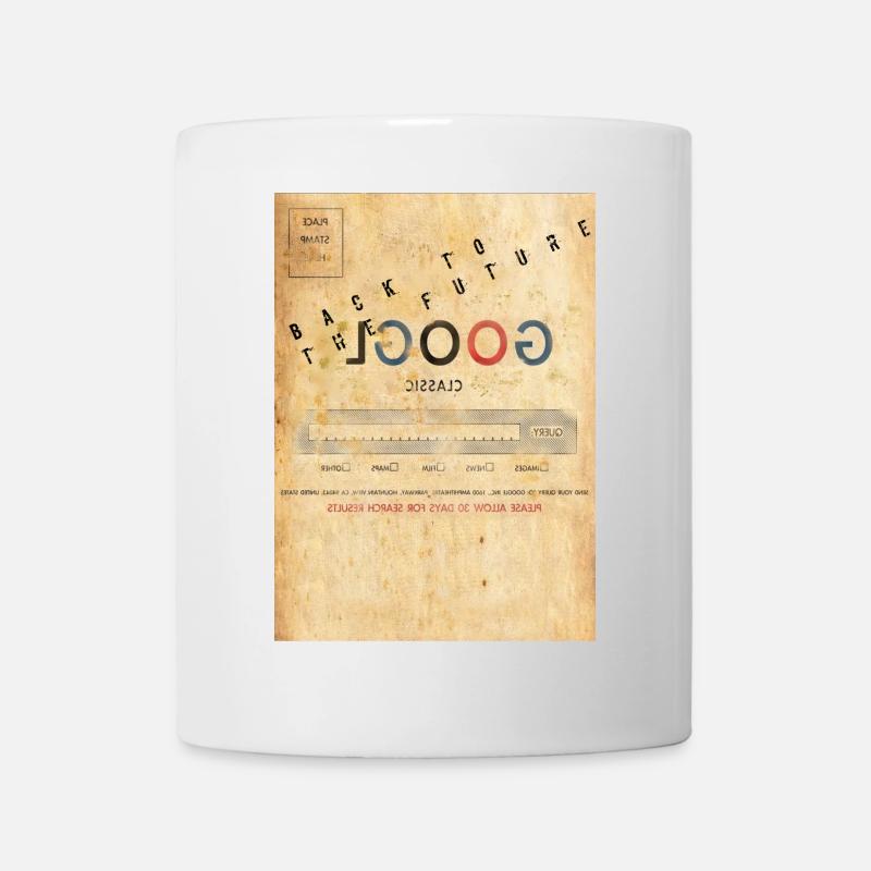 Google Back to the Future Parody - Mug - white