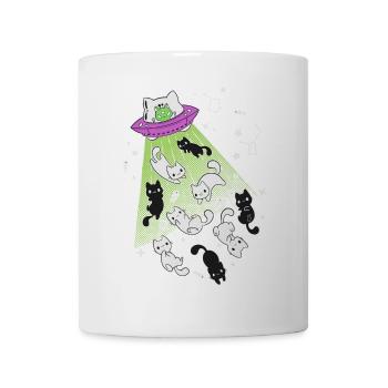 alien cats - Mug - white - Front