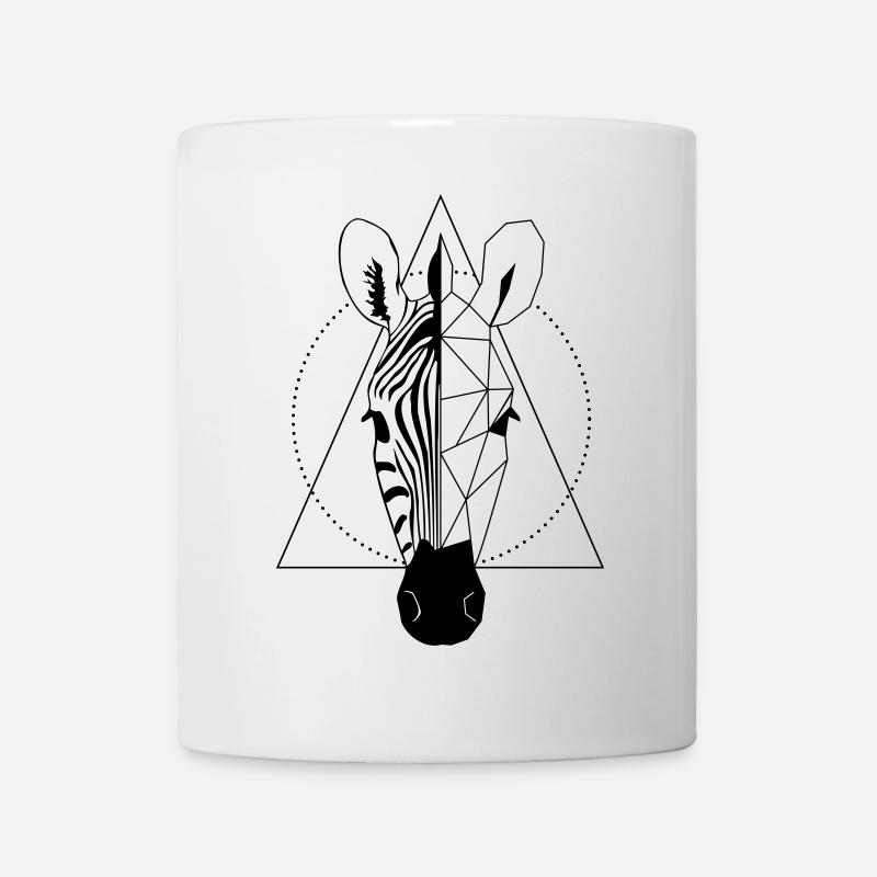 Zèbre - Mug blanc - blanc