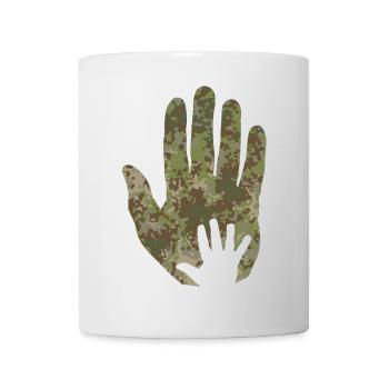 Multitarn Tarn Baby Hand in Hand - Tasse - Weiß - Vorne