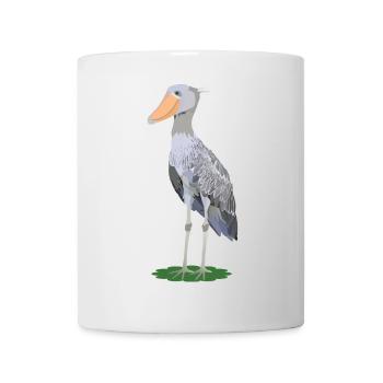 Steffen, Schuhschnabel - Tasse - Weiß - Vorne