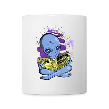Alien - Croyez en vous - Mug blanc - blanc - Devant