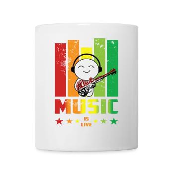 I love Music - Tasse - Weiß - Vorne