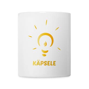 Käpsele | Schwäbischer Spruch Stuttgart schlau - Tasse - Weiß - Vorne