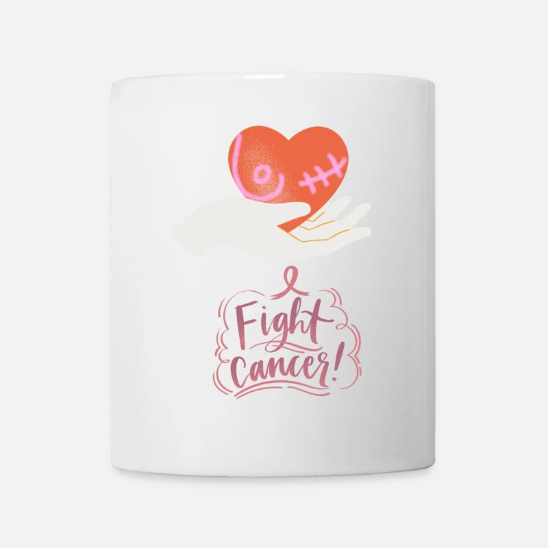 Fight against cancer - Mug - white