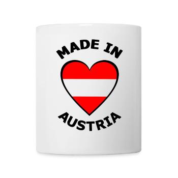 Made in Austria - Tasse - Weiß - Vorne