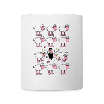 Black sheep - Mug - white - Front