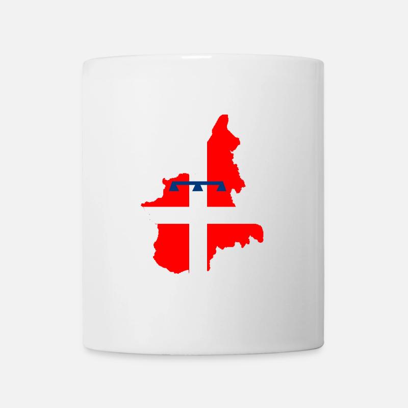 Piémont Italie - Mug blanc - blanc