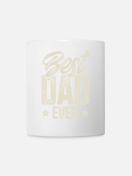 Papa Vater Vatertag Bester Papa - Tasse - Weiß